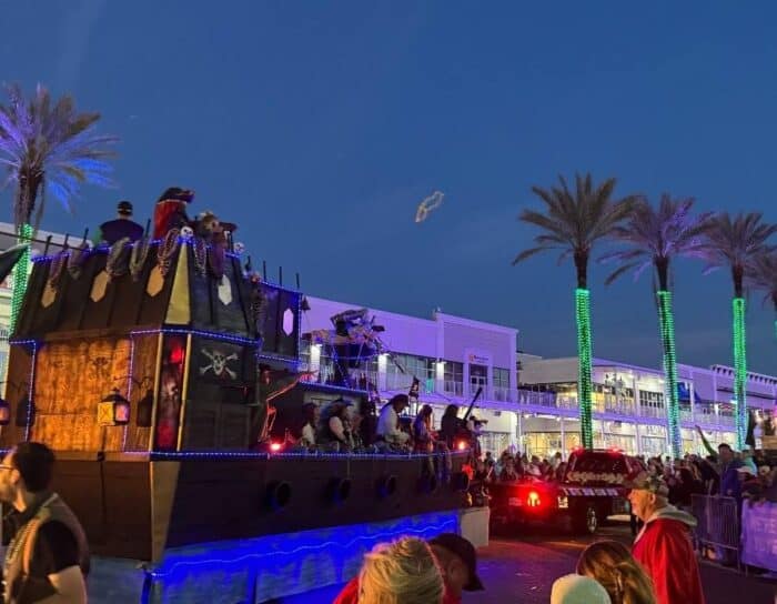 Mardi Gras MoonPies on Main at The Wharf parade Orange Beach