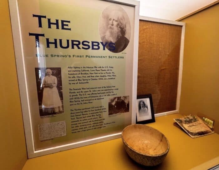 The Thursby House at Blue Spring State Park