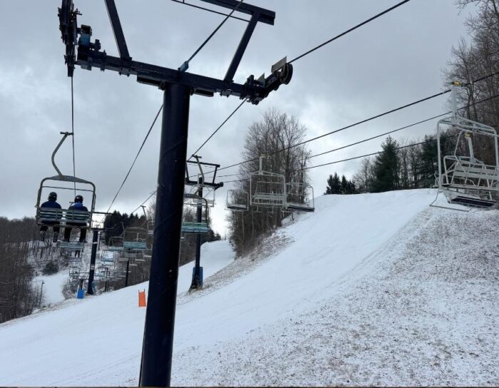 chairlift at Winterplace Ski Resort in WV