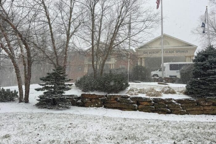 complimentary shuttle at The Resort at Glade Springs in West Virginia