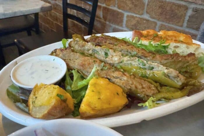 entree at Enoteca Maria Nonnas of the World Staten Island