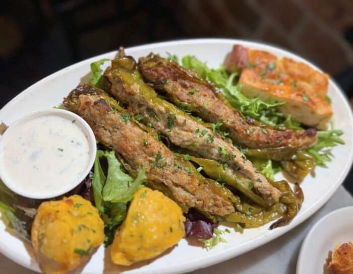 entree at Enoteca Maria Nonnas of the World Staten Island