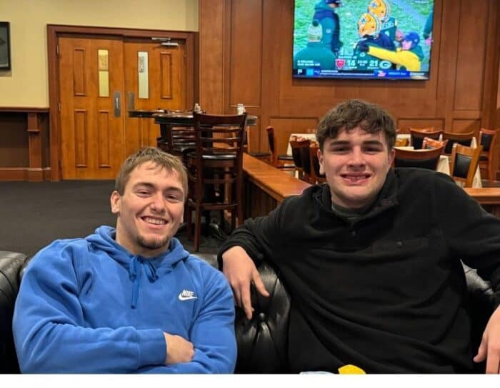 friends at Bunkers Sports Bar at The Resort at Glade Springs