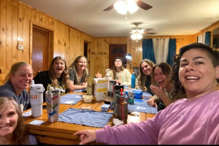 friends in Star Falls Cabin