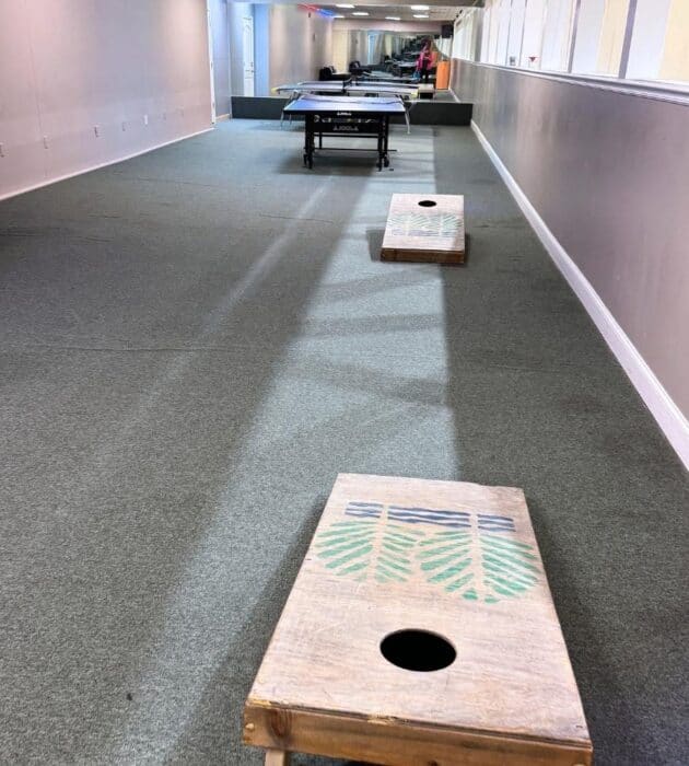 game area at The Resort at Glade Springs