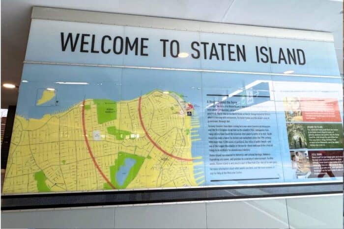 map of Staten Island