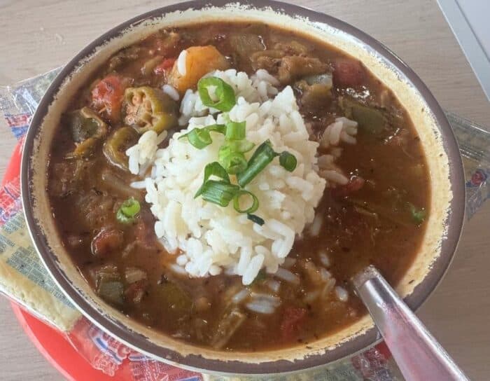 seafood gumbo LuLu's Gulf Shores