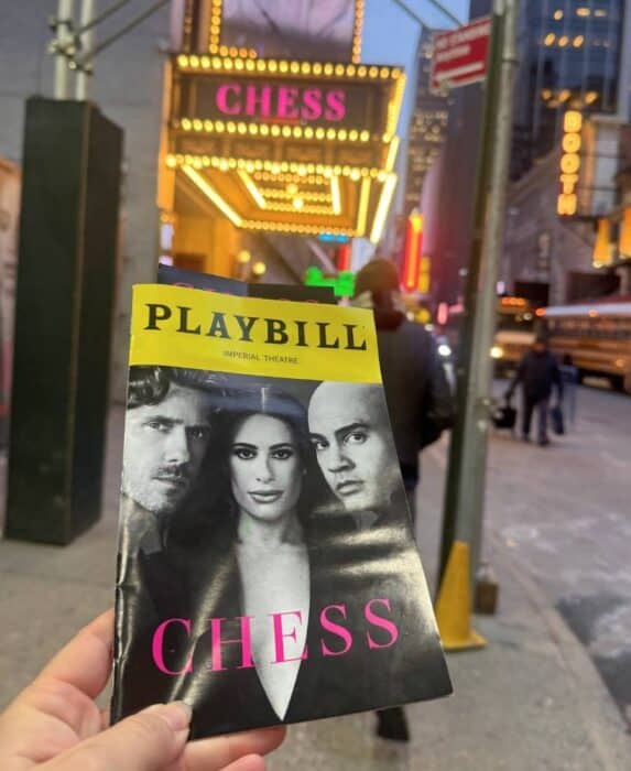 CHESS on Broadway NYC