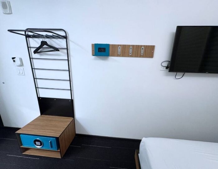 room safe in Full Pod Room at Pod Times Square