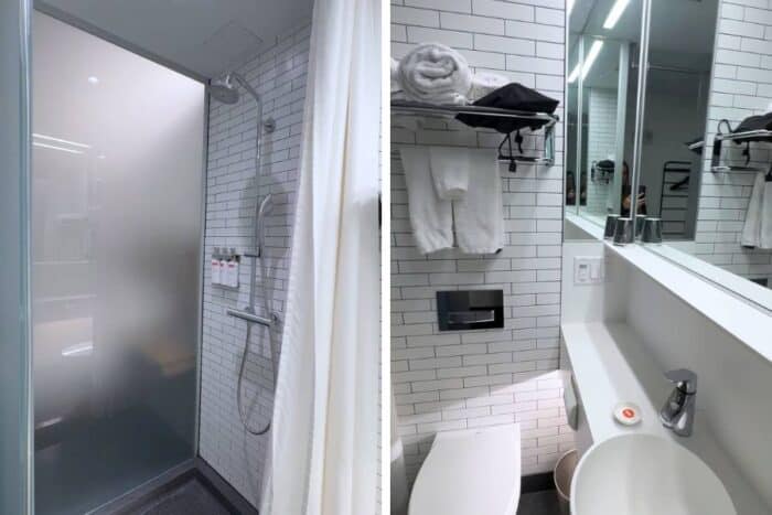 bathroom at Pod Times Square