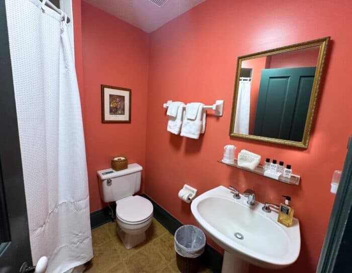 bathroom at Spencer House Inn St. Marys, GA
