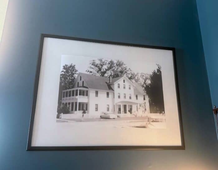 historic black and white photo Spencer House Inn St. Marys, GA - Bed and Breakfast
