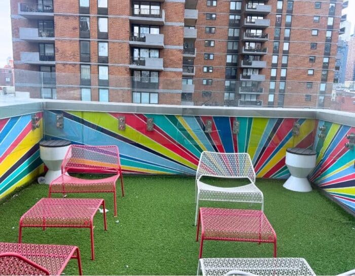 rooftop Deck Pod Times Square New York City