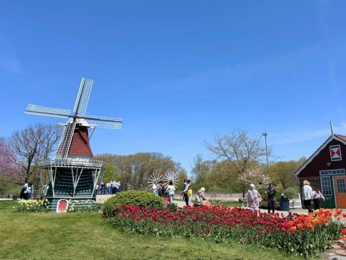 Windmill Island Gardens in Holland, Michigan
