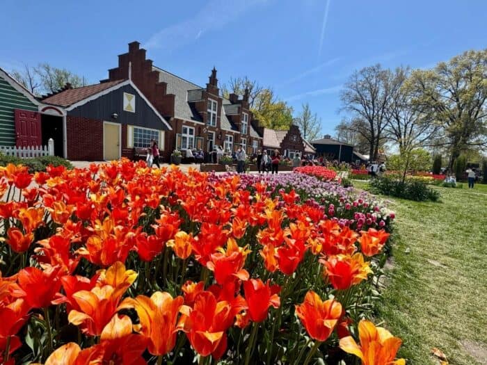Windmill Island Gardens in Holland, Michigan