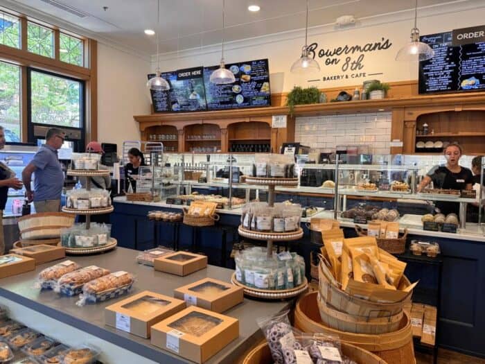 pastries at Bowerman's on 8th in downtown Holland, Michigan