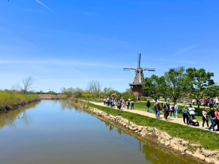 Windmill Island Gardens in Holland, Michigan