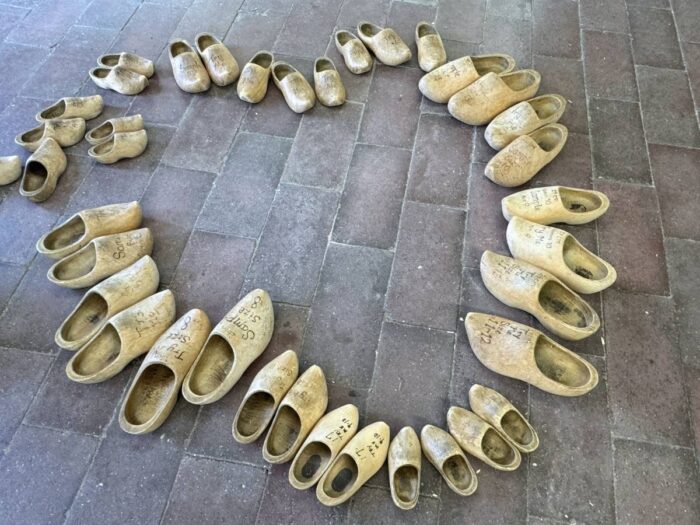 wooden shoes at Nelis' Dutch Village Holland, Michigan