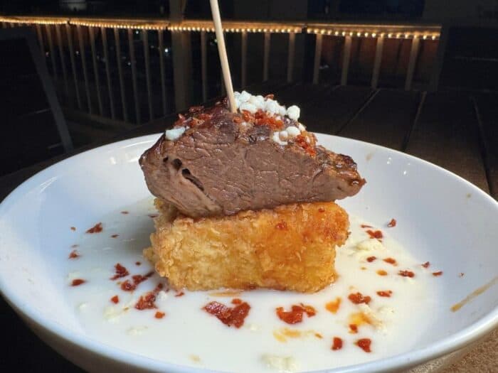 Coca-Cola braised short rib at Perch 360 at Wyvern Hotel