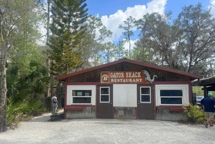 Gator Shack Restaurant at Babcock Ranch in Florida