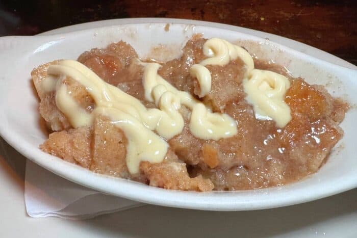 Jameson's Bread Pudding at Celtic Ray Public House