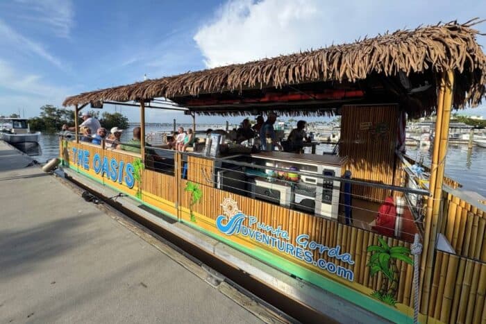 Sunset tiki cruise with Punta Gorda Adventures
