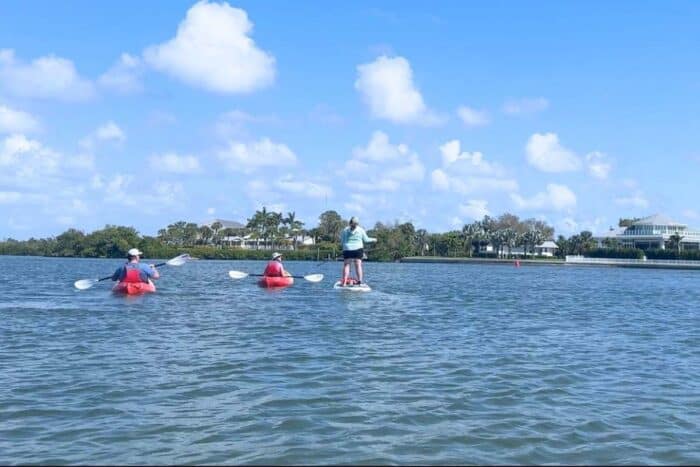 guided kayak tour with SUP Englewood