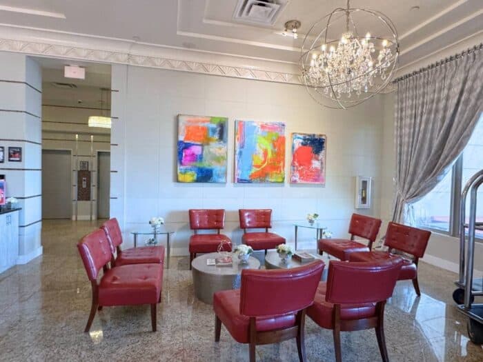 lobby at Wyvern Hotel Punta Gorda FL