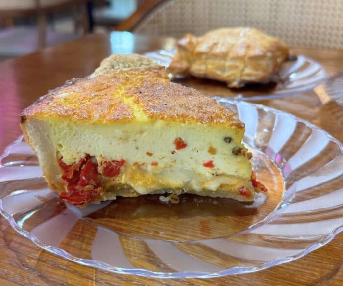 quiche at Steph's Bakery and More Punta Gorda FL