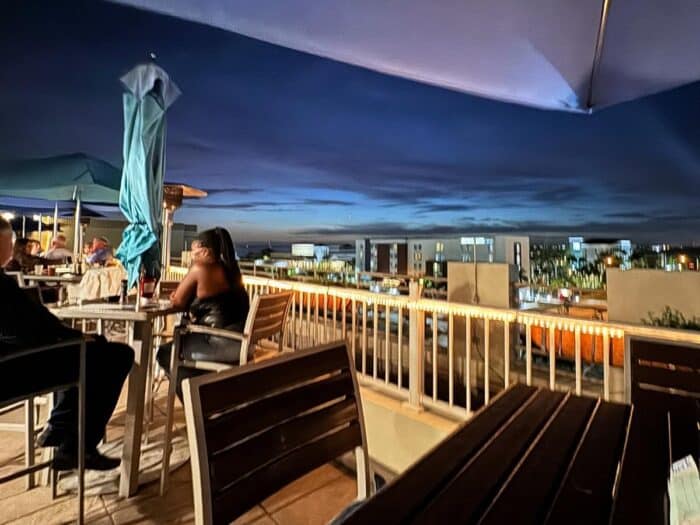 rooftop at Perch 360 at Wyvern Hotel