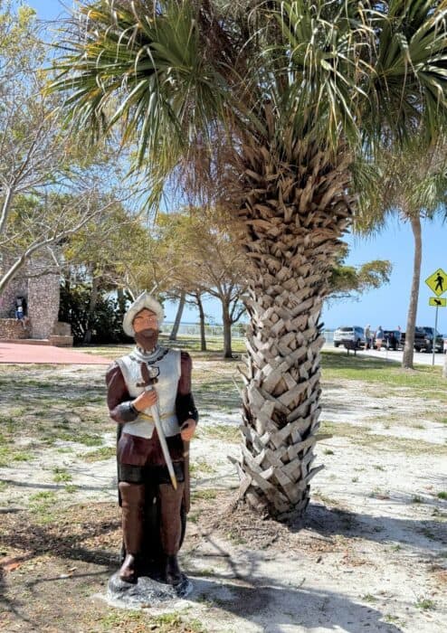 statue at Ponce de Leon Park