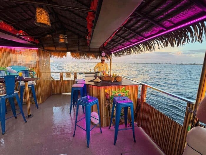 sunset cruise with Punta Gorda Adventures