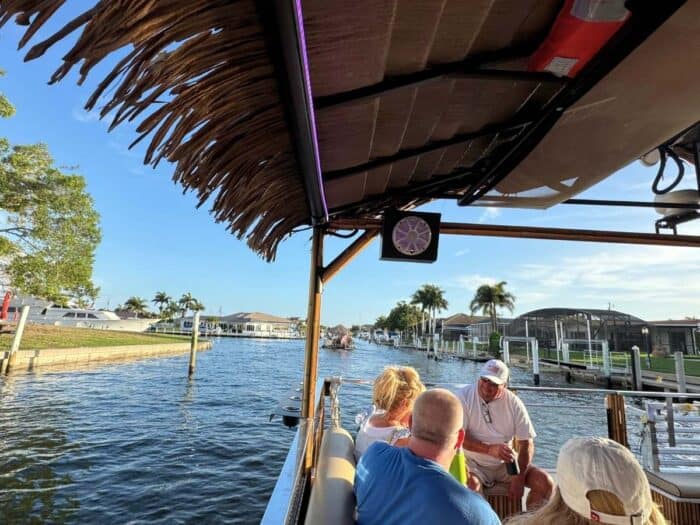 sunset cruise with Punta Gorda Adventures
