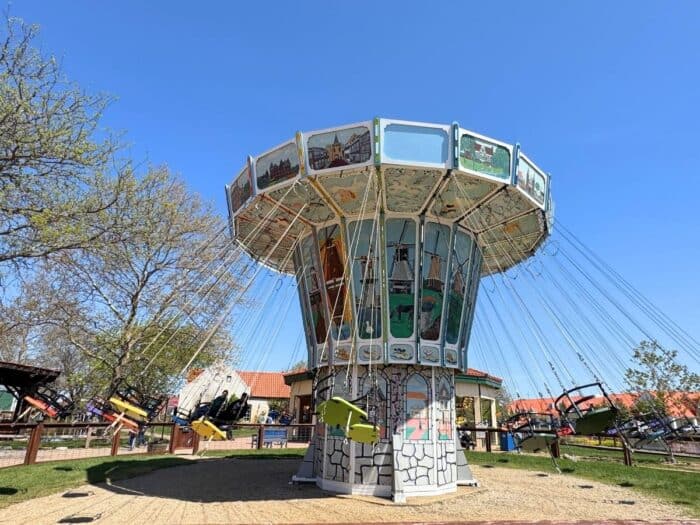 swing at Nelis' Dutch Village in Holland, MI