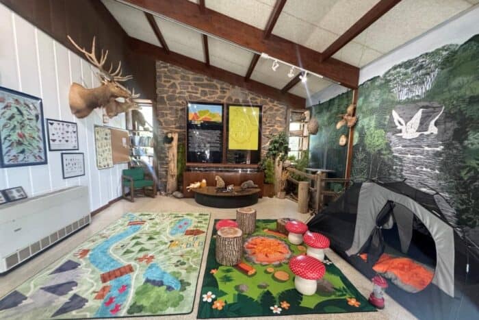 Visitor Center Grayson Highlands State Park in VA