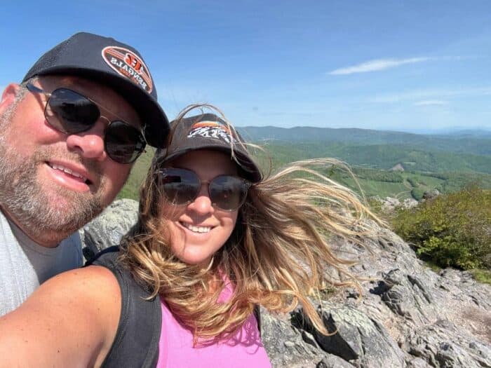 couple at Grayson Highland State Park