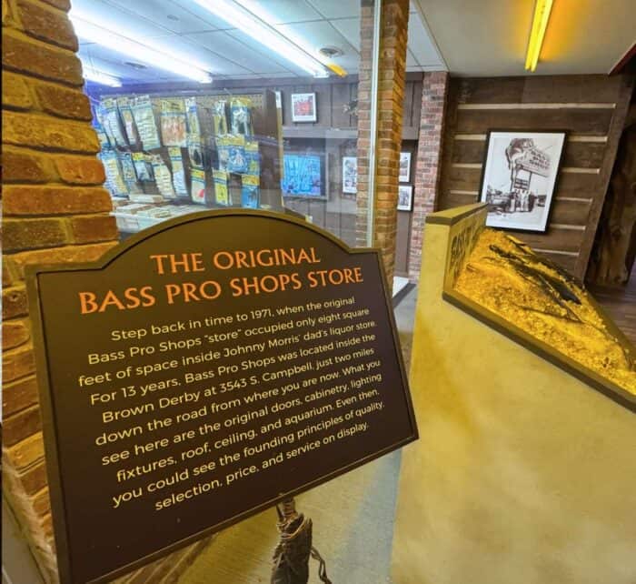 replica of the original Bass Pro Shops Store Springfield MO