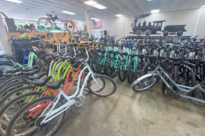 the Bike Station in Damascus, VA