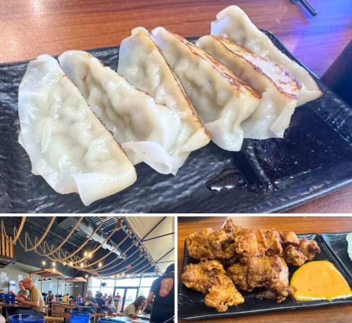 appetizers at Hokkaido Ramen House Georgetown KY