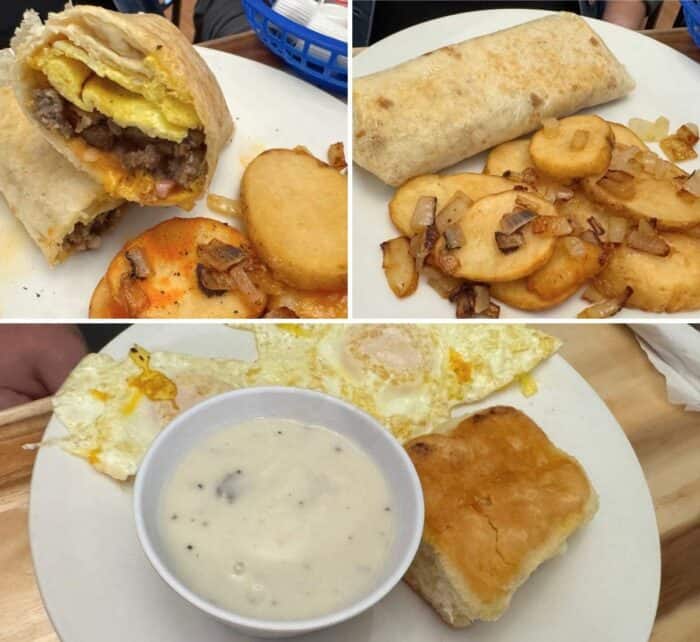 breakfast at Fava's 1910 Diner in Georgetown KY