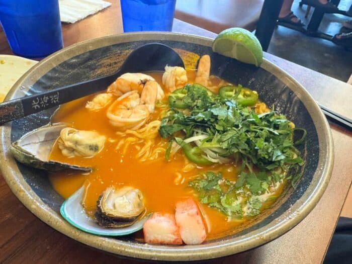 entree at Hokkaido Ramen House Georgetown KY