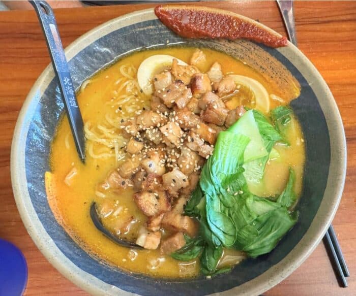 entree at Hokkaido Ramen House Georgetown KY