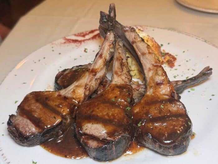 entree at Rodney's on Broadway Georgetown KY