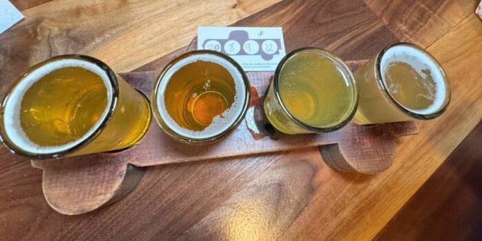 flight at Country Boy Brewing Georgetown KY