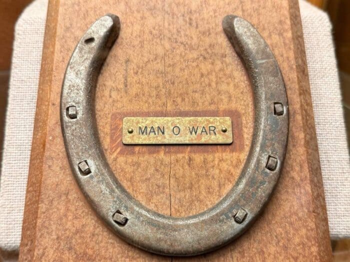 horseshoe for Man O War Kentucky Horse Park in Georgetown KY