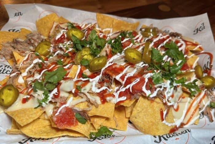nachos at Country Boy Brewing Georgetown KY