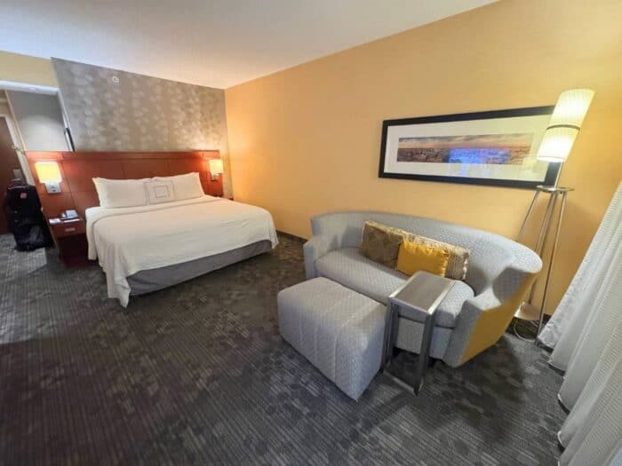 room at Courtyard by Marriott Fredericksburg VA