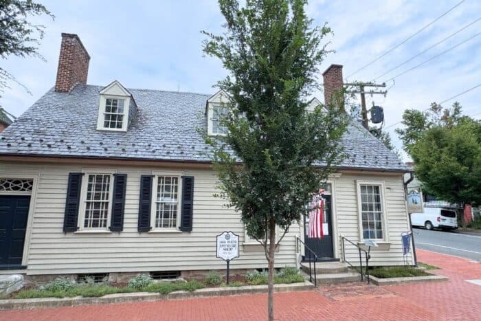 view from Trolley Tours of Fredericksburg VA