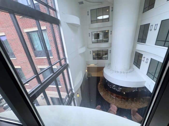 view from room at Courtyard by Marriott Fredericksburg VA