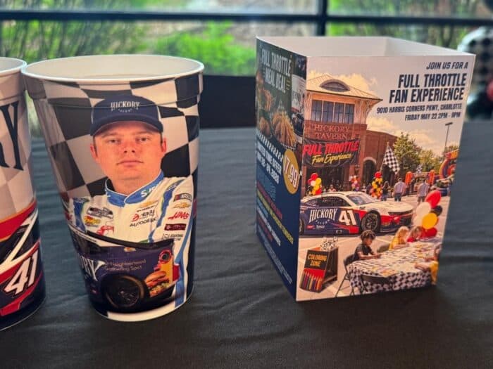 Cole Custer Full Throttle Fan Experience at Hickory Tavern in Charlotte NC